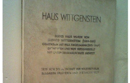 HAUS WITTGENSTEIN